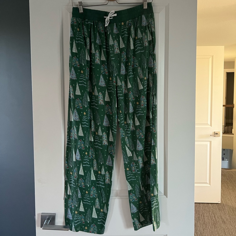 Little Sleepies holiday tree pattern pajama pants